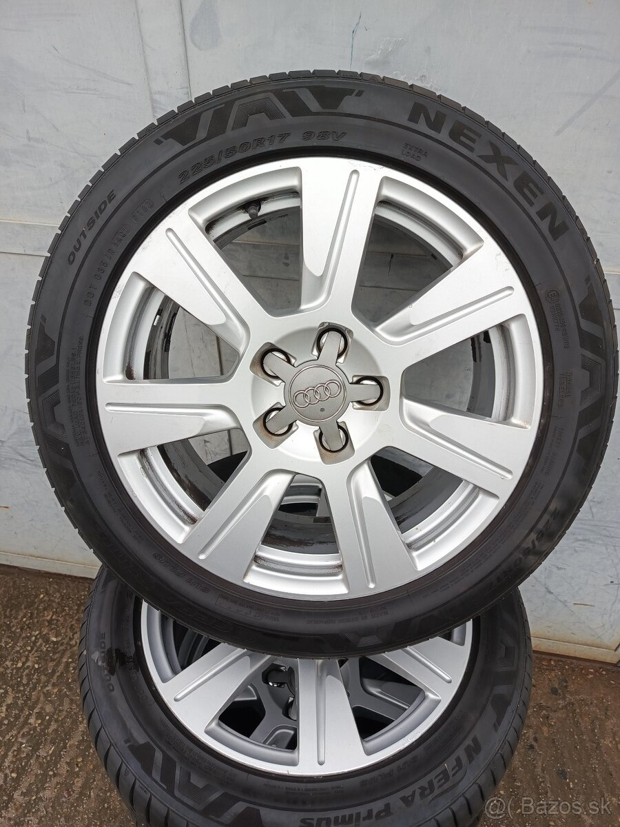 Predám org Alu Kola Audi 5x112 R17,W,Skoda,Seat Germany