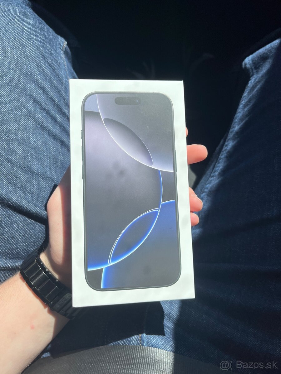 Predám nový, zabaleny iPhone 16 Pro 256 GB