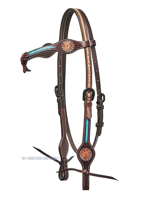 Westernova uzda horsemans