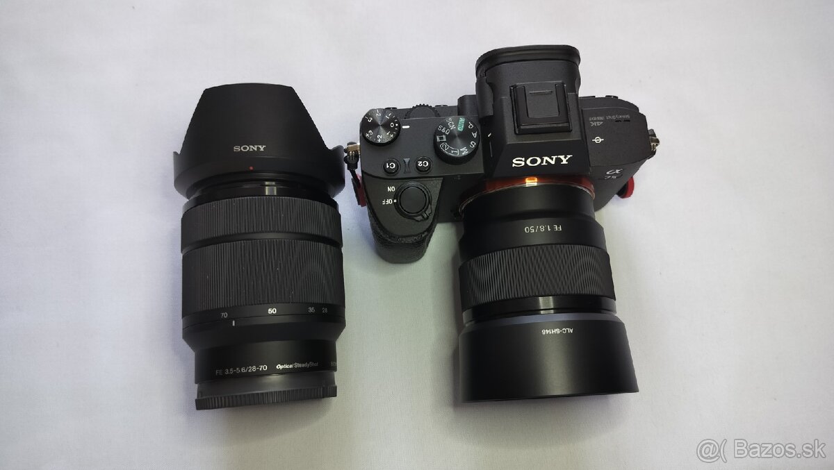 SONY A7 III + FE 28-70mm+Sony FE 50mm F1.8