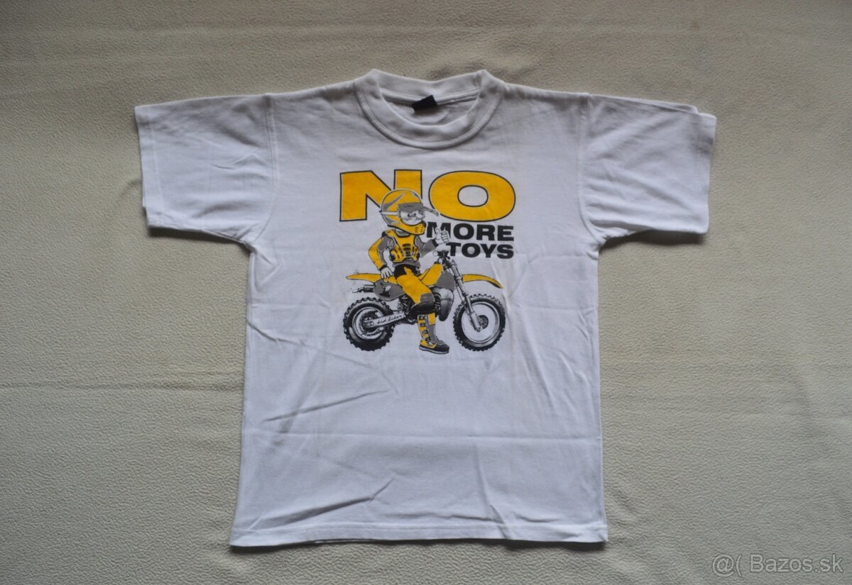 Detské kvalitné tričko moto