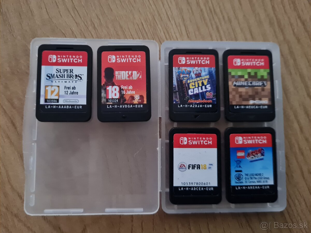 Predám Hry na Nintendo Switch