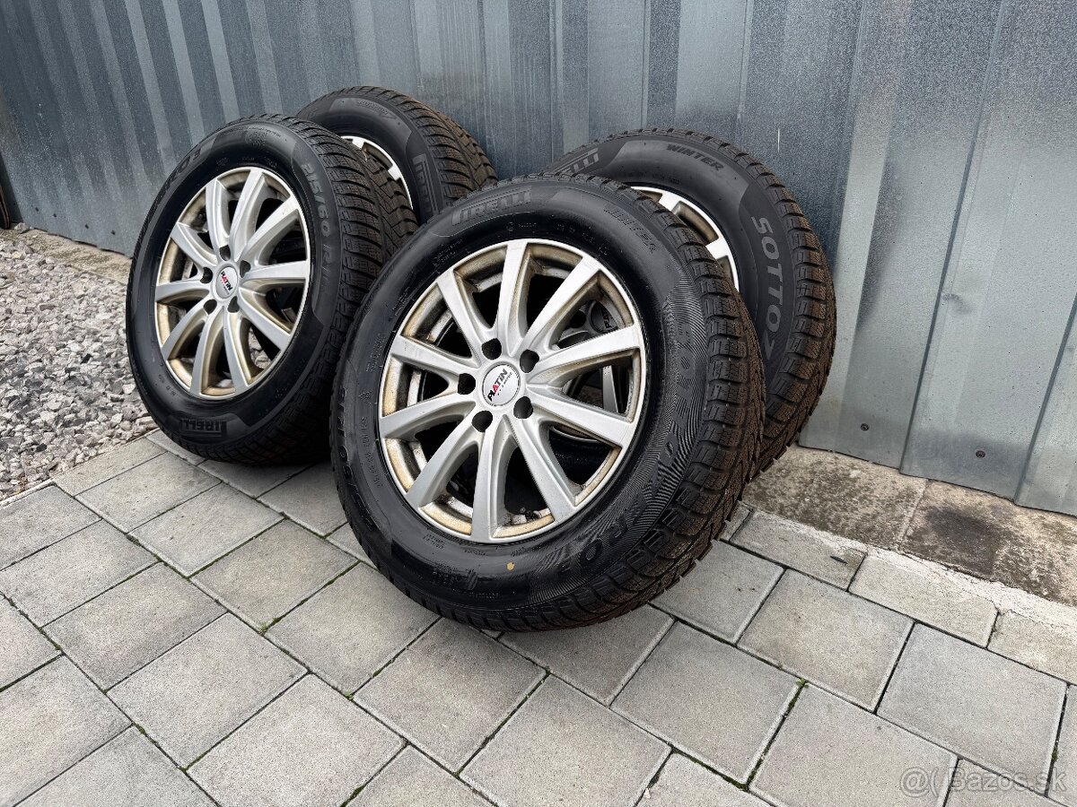Elektróny PLATIN WHEELS 5x112 r16 pneu Pirelli 2024
