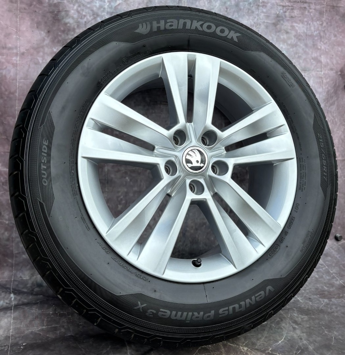 Originální Alu kola Škoda Kodiaq 215/65/17 TOP DOT23