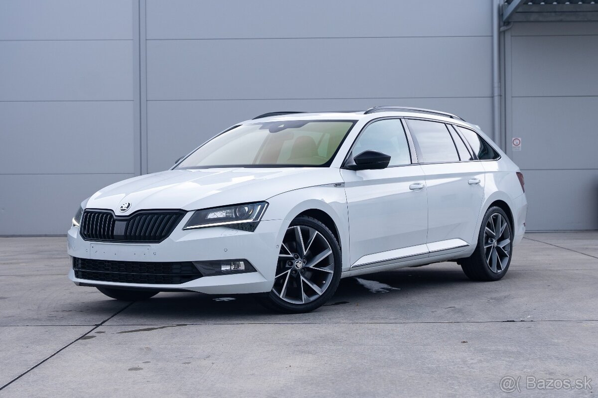 Škoda Superb Sportline Combi 2.0 TDI, 140KW, DSG, PANO, KAM