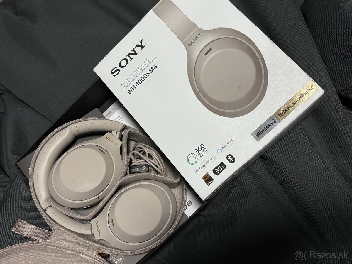 Sony XM4 - nepoužité