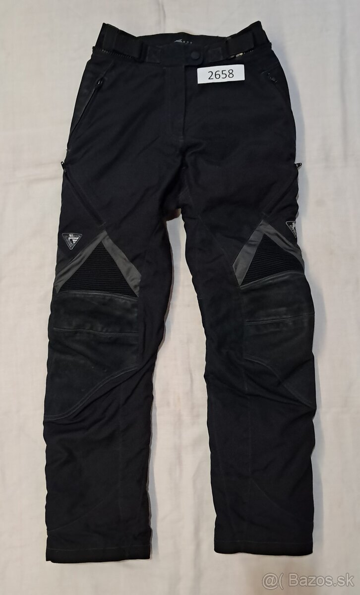 Moto textilné nohavice dámske