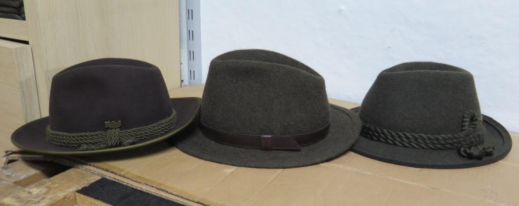 Predám úplne nové poľovnícke klobúky zloženie 100% vlna