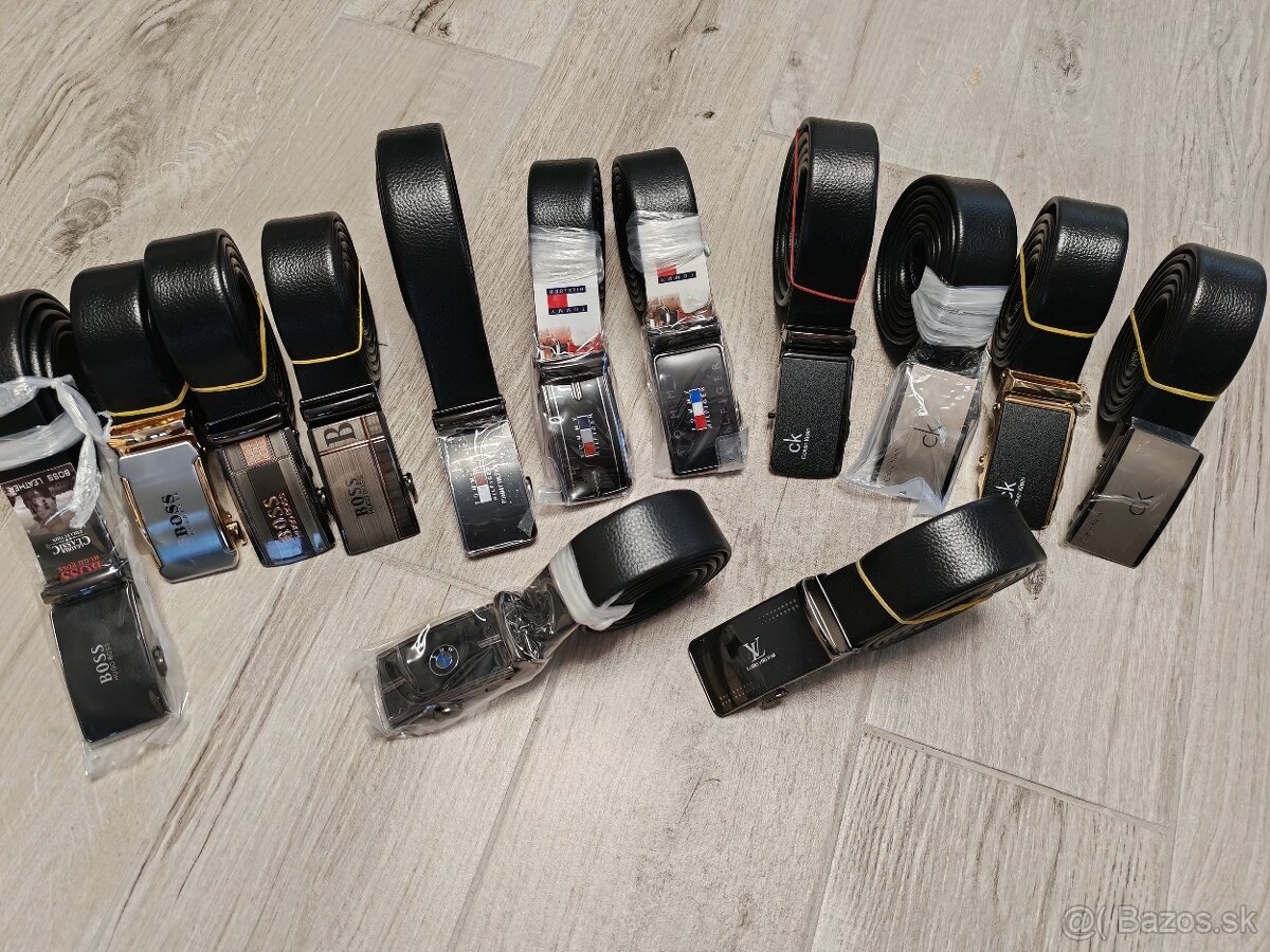 Úplne nový opasok Hugo boss, BMW, Calvin Klein