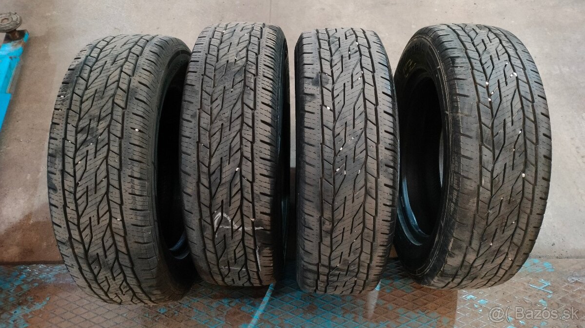 Predám sadu celoročnych pneu Continental 225/65 r17