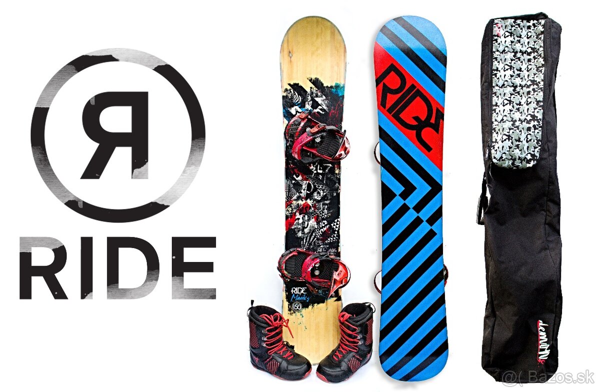 RIDE 158 + RIDE VIAZANIE + BOTY + VAK