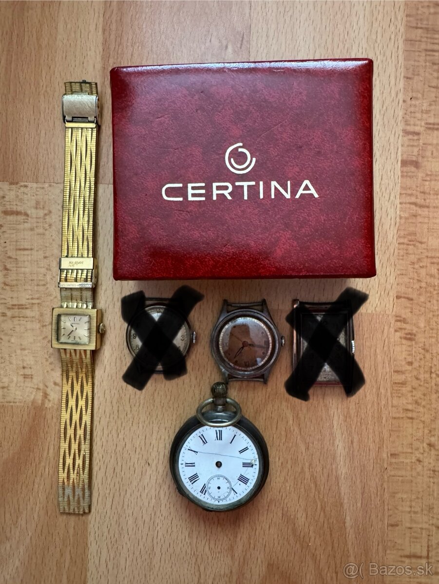 Predám starozitne hodinky rozne