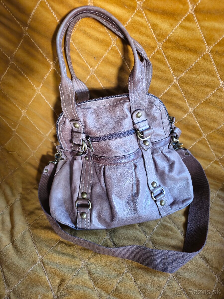 Kožená kabelka Lancester