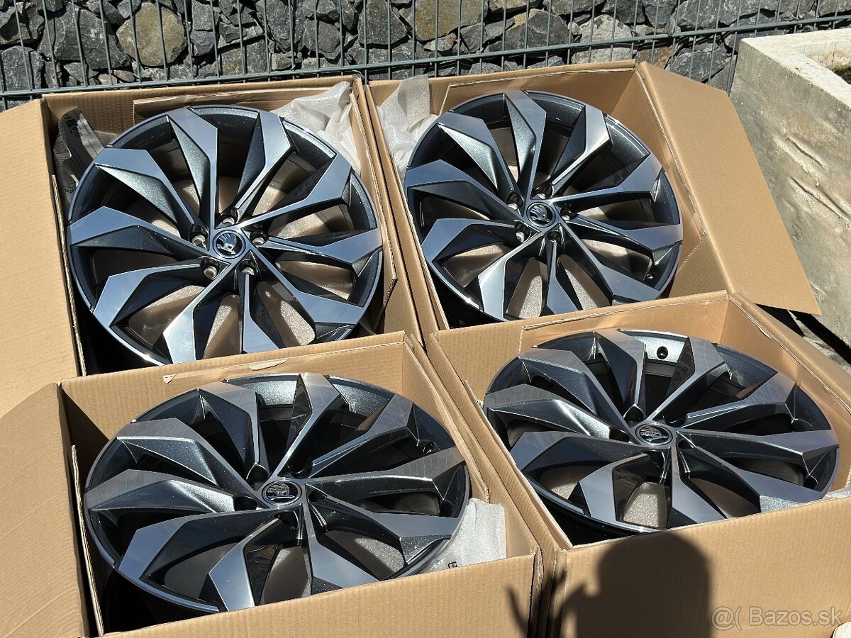 ✅ 5x112 r20 Skoda Kodiaq nádherná nova sada