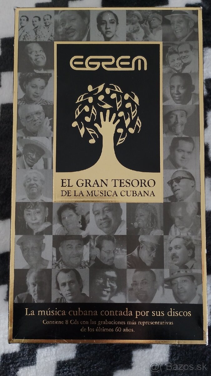 Predám kompiláciu 8CD El Gran Tesoro De La Música Cubana