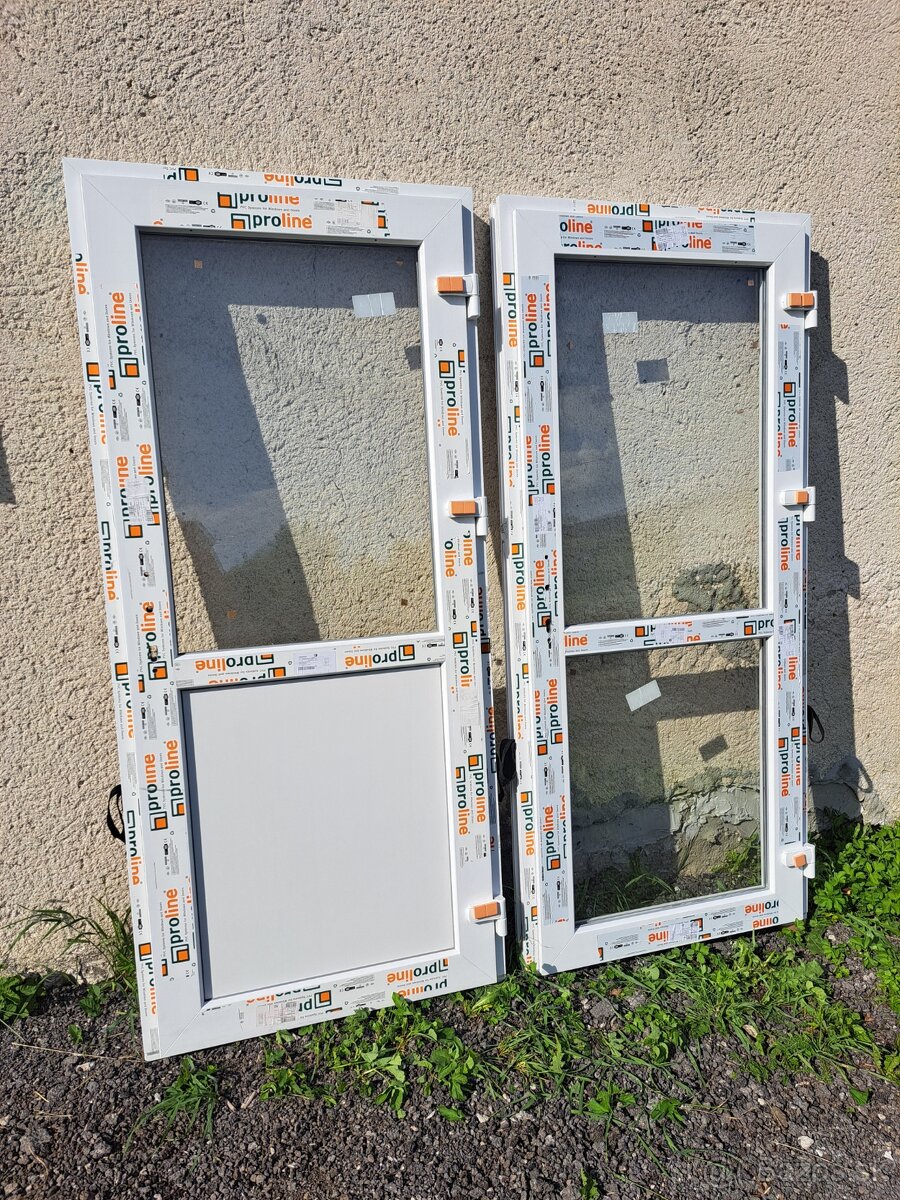 Vchodové plastové dvere 90/100/110cm