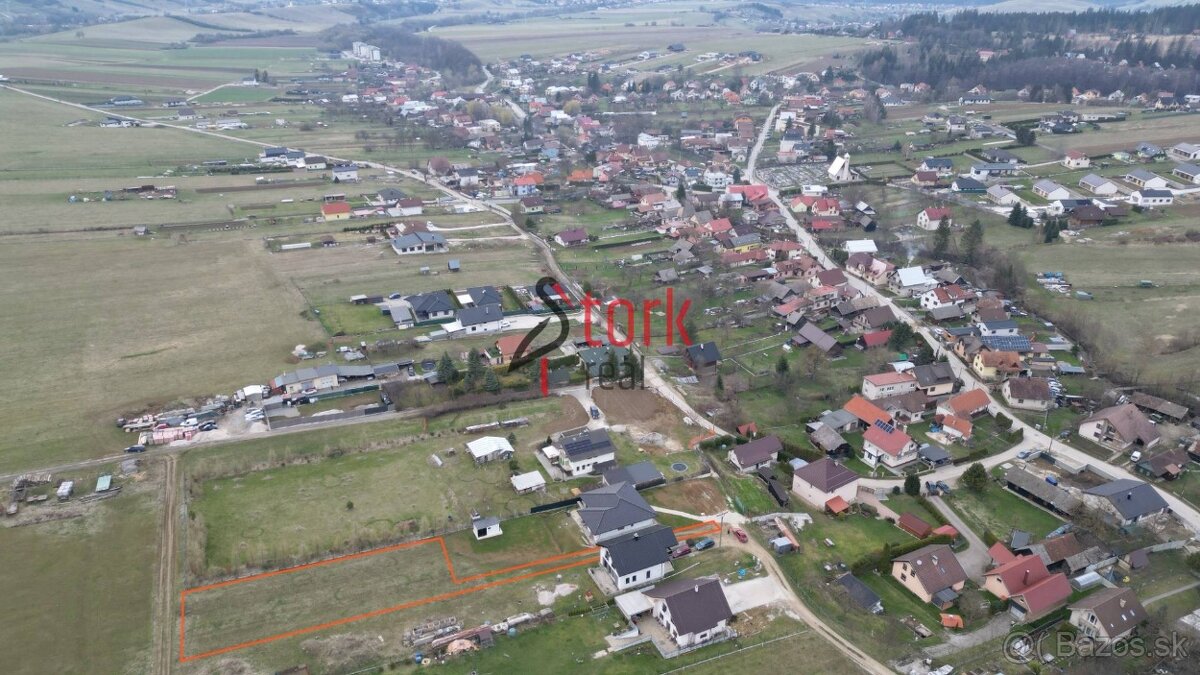 Slnečný stavebný pozemok v obci Kunerad