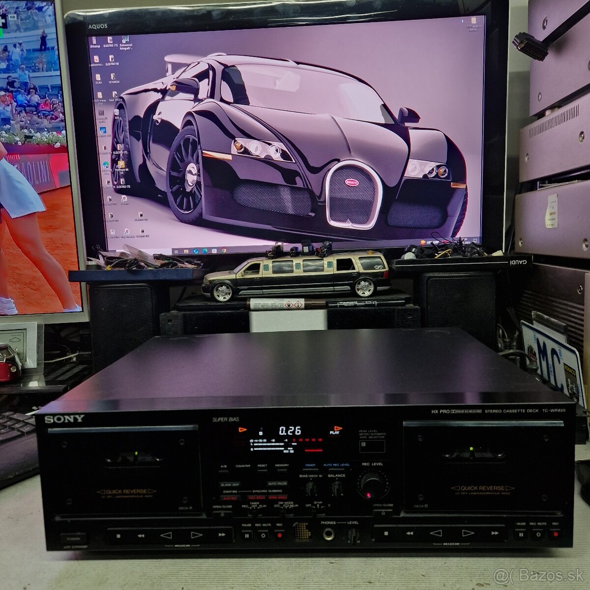 SONY TC-WR820...double kazetovgý deck , 2 x Autoreverse...