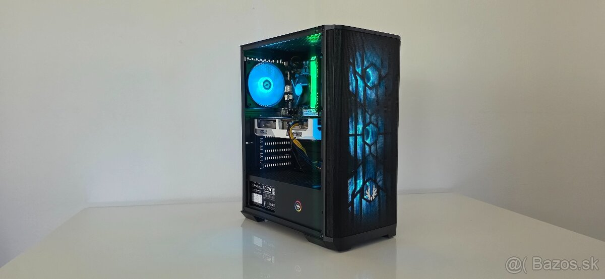 i5 10400, 16GB Ram, M.2 512GB+ HDD 2TB, RX 6600XT 8GB