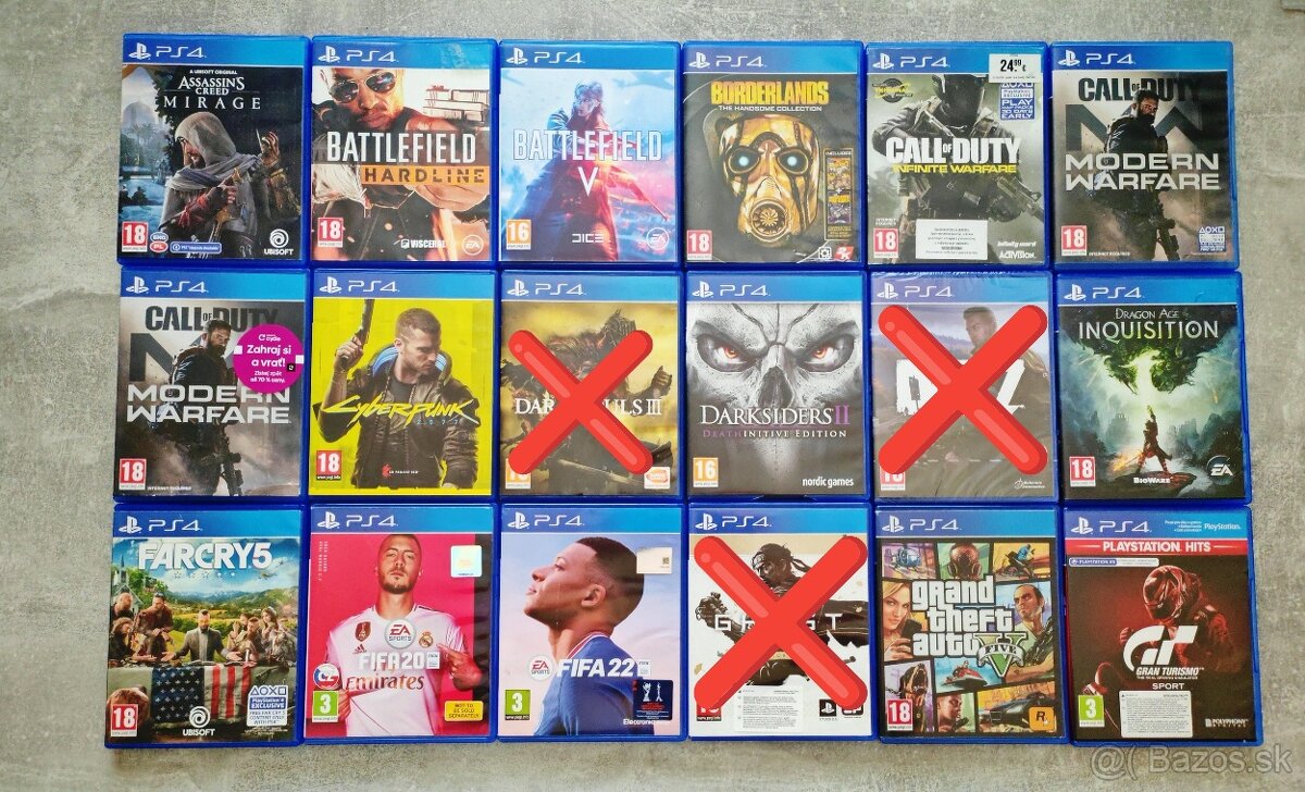 Hry na Playstation 4 (PS4) / Playstation 5 (PS5) - Rožňava