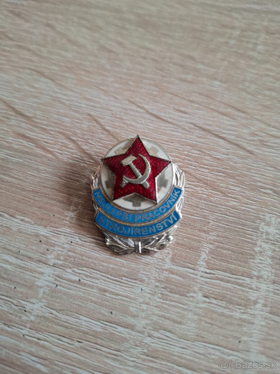 Odznak Najlepší pracovník strojárenstva