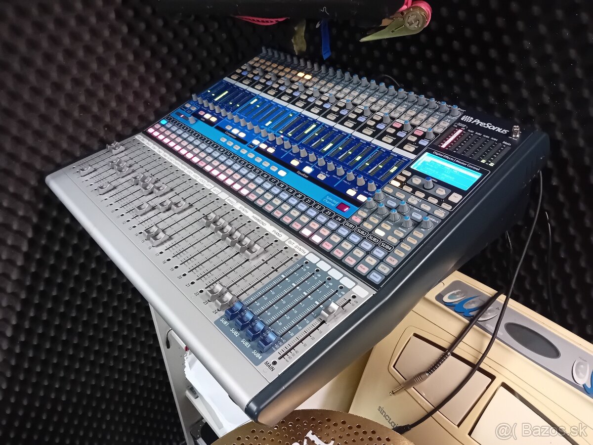 Predám Digitálny mixpult Presonus 24.4.2 + kufor