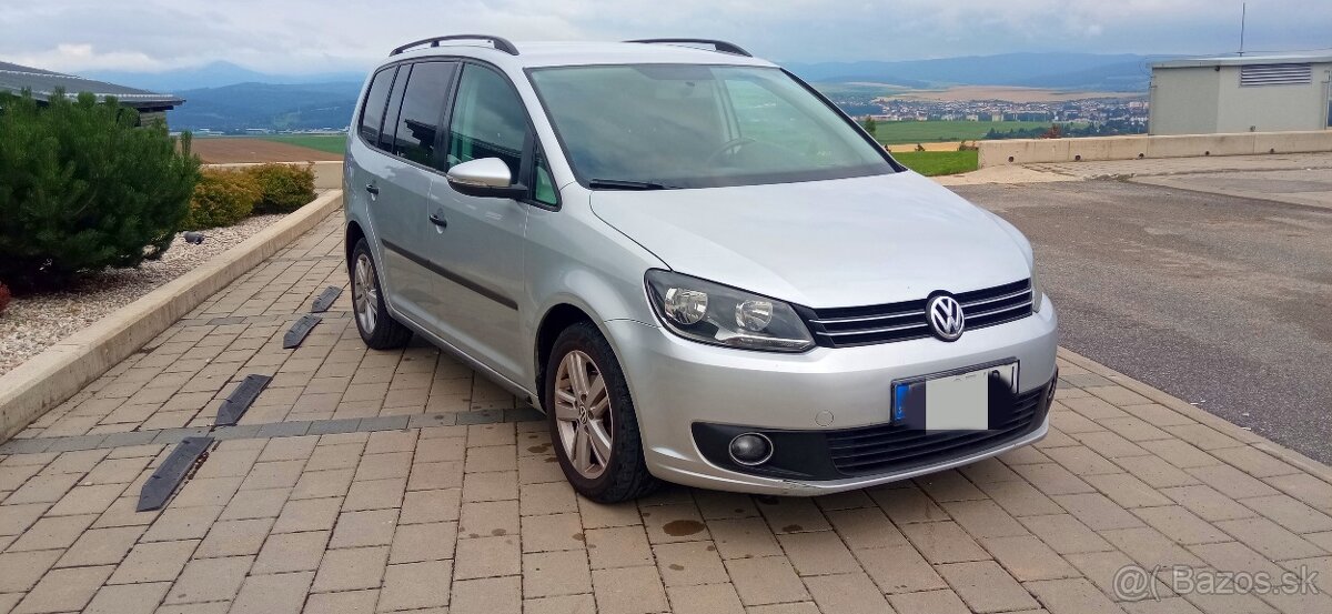 VW Touran 1.6 TDI rv. 2012
