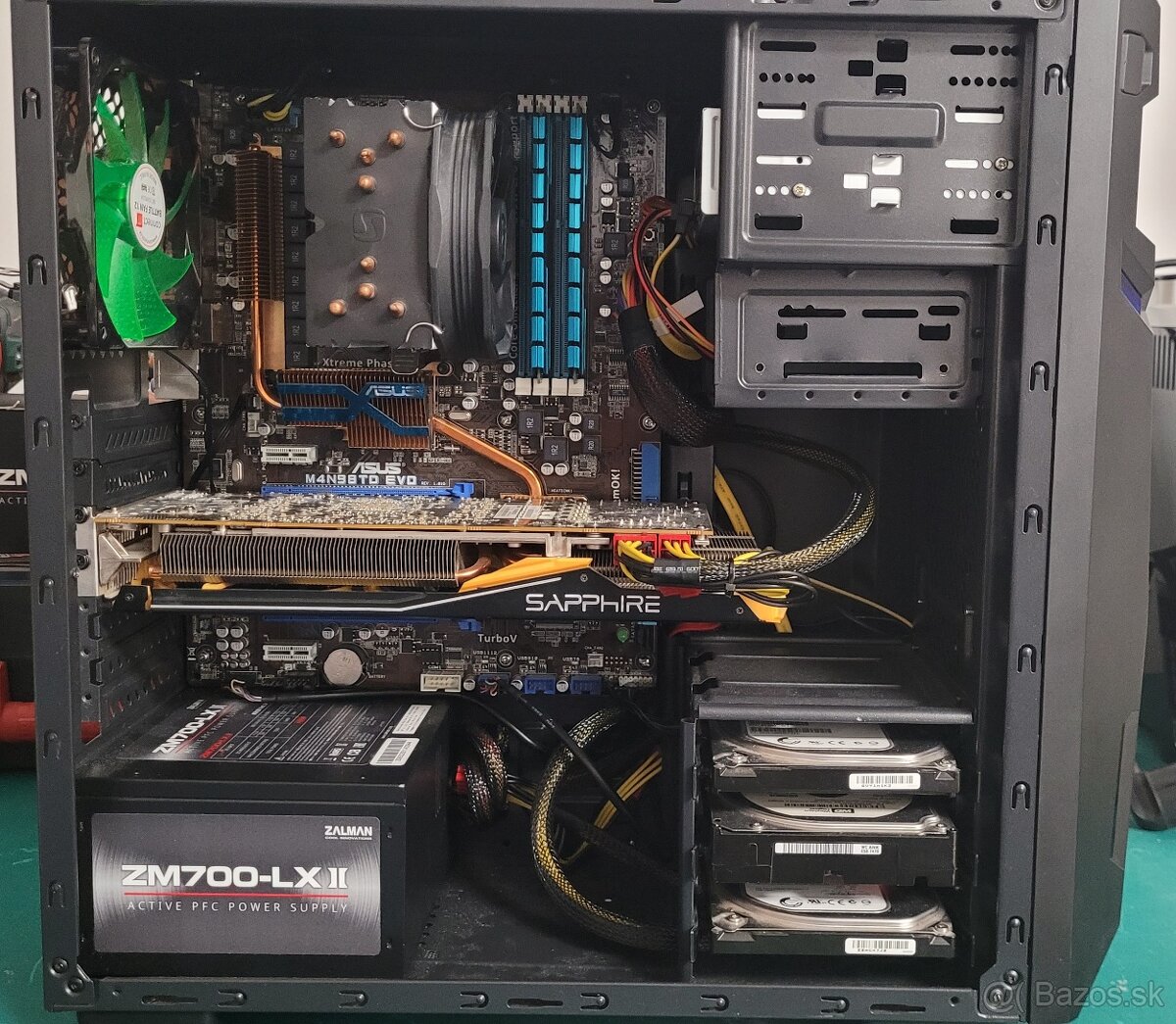 Predam PC s AMD Phenom II X6 1055T s Sapphire Radeon R9 290