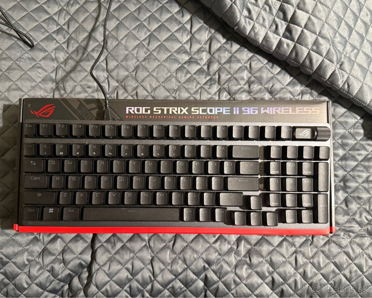 ASUS ROG STRIX SCOPE II 96 WIRELESS (ROG SNOW / PBT ) – US