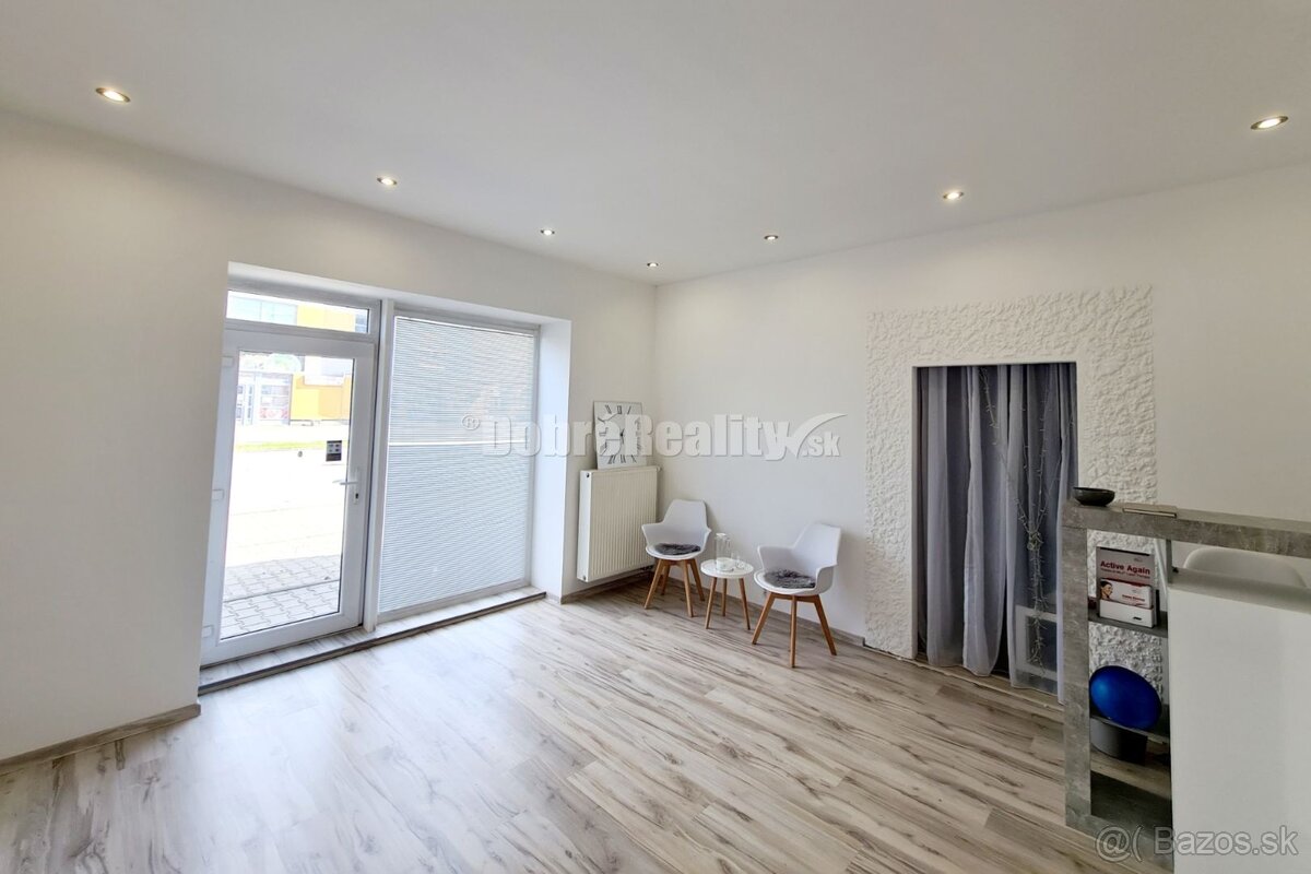 Dobré reality-na prenájom dobre viditeľný priestor na prízem