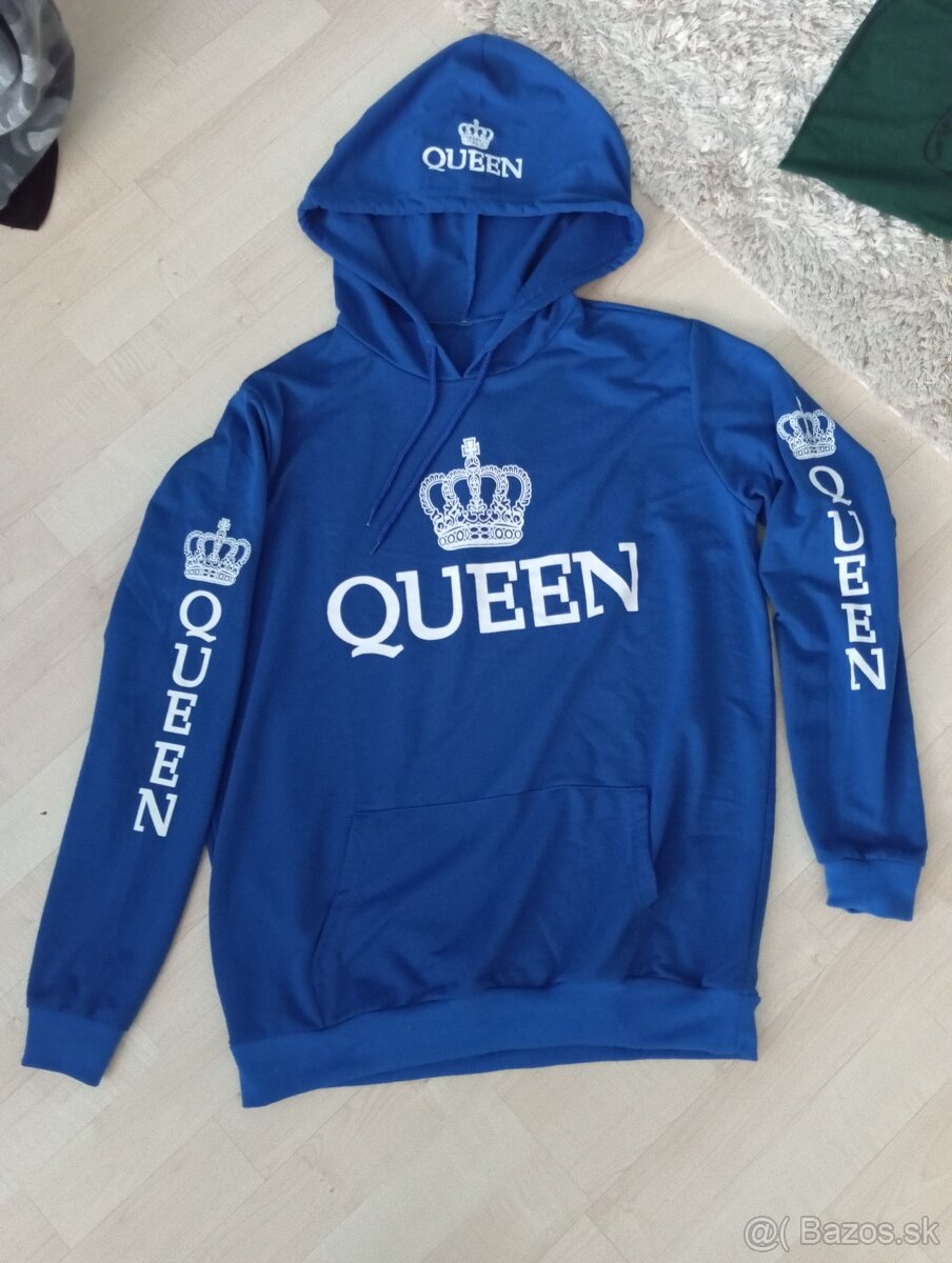 Mikina Queen, tielka Jack Daniels, tričko croptop Army
