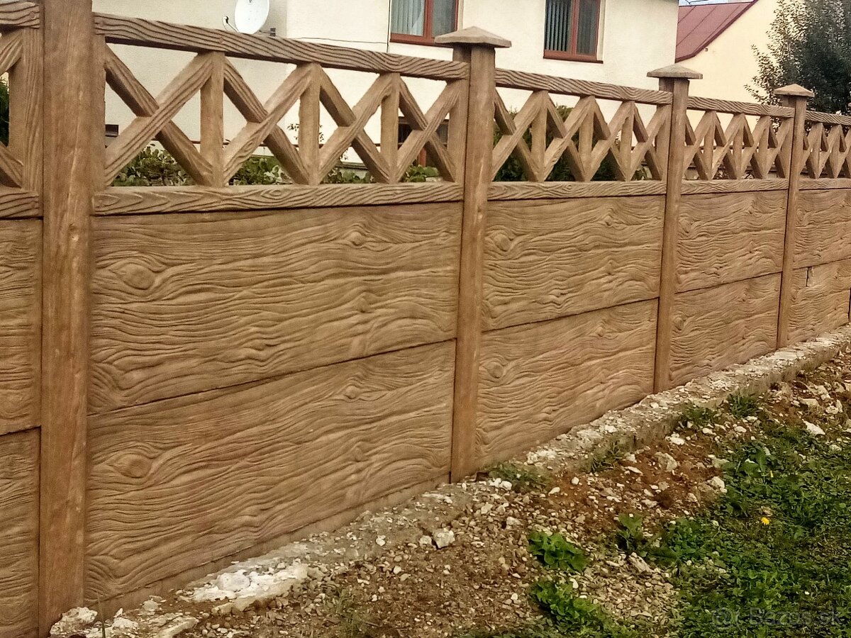 Montáž, výroba a predaj betónových plotov