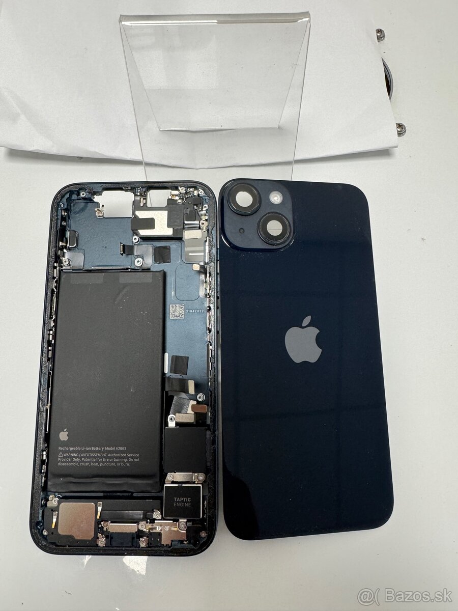 iPhone 14 housing zadne sklo