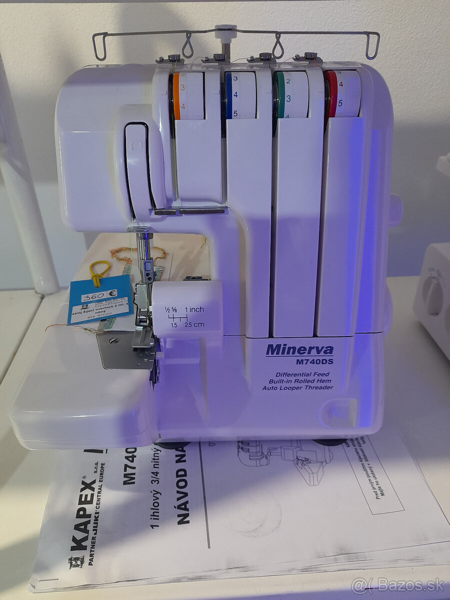 domáci overlock M740DS - domáci šijací stroj