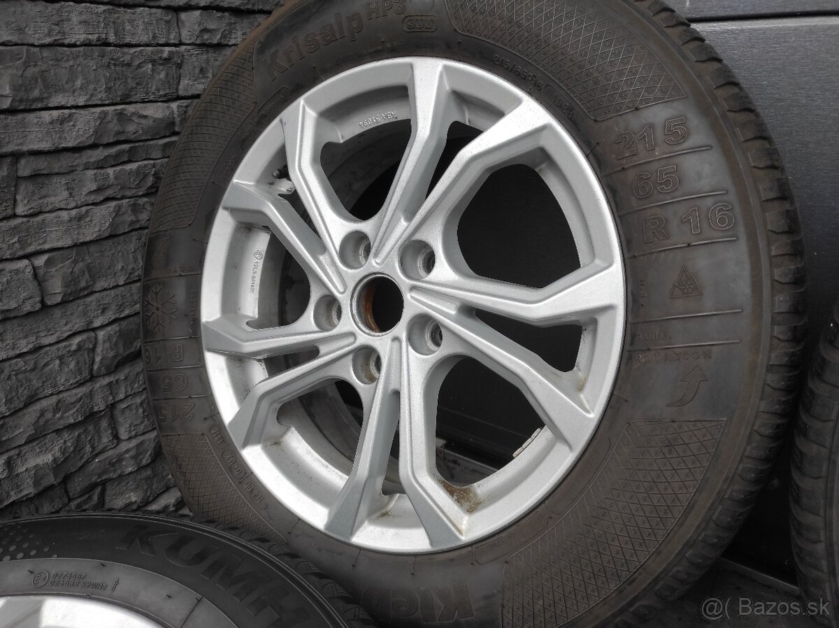 Zimna sada 16" 5x114,3 Dacia, Renault 215/65 R16