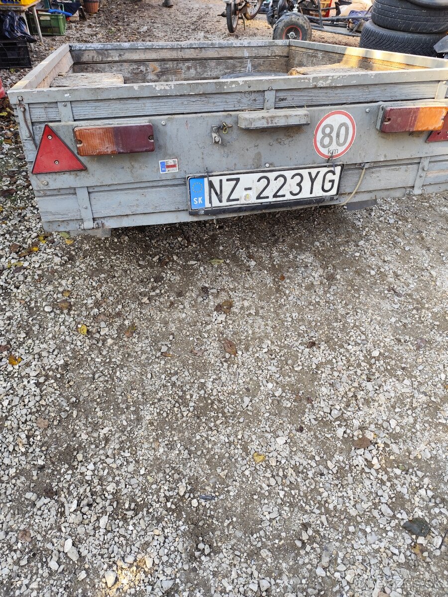 Predám prívesný vozík