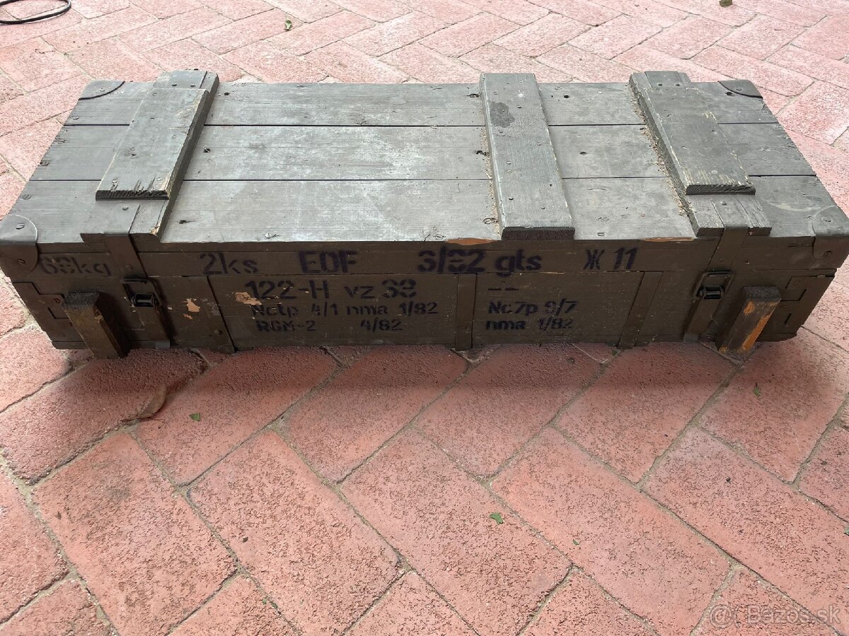 Vojenská debna/bedna