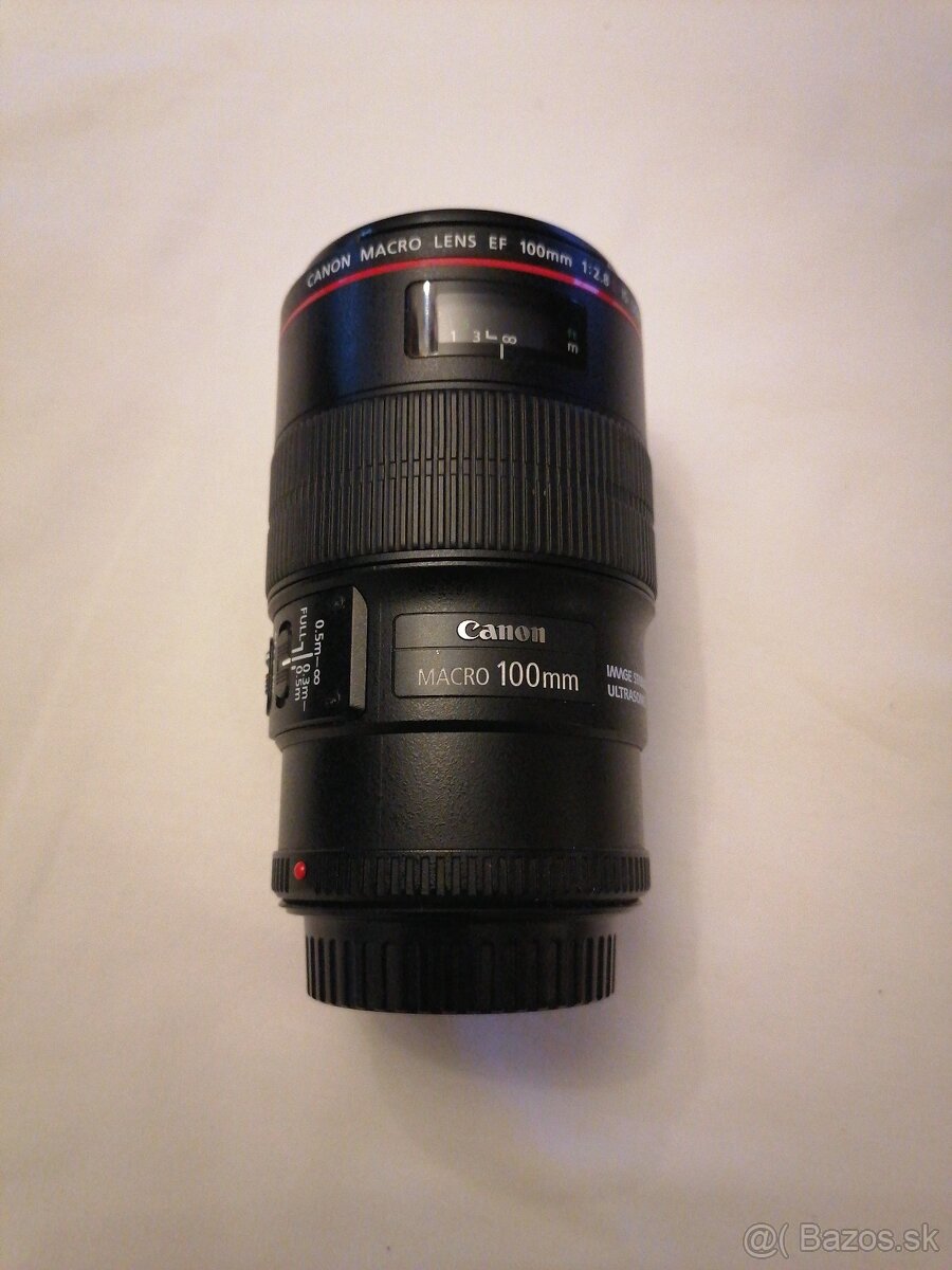 Canon Macro Lens EF 100mm 1:2.8 USM Cena 450€