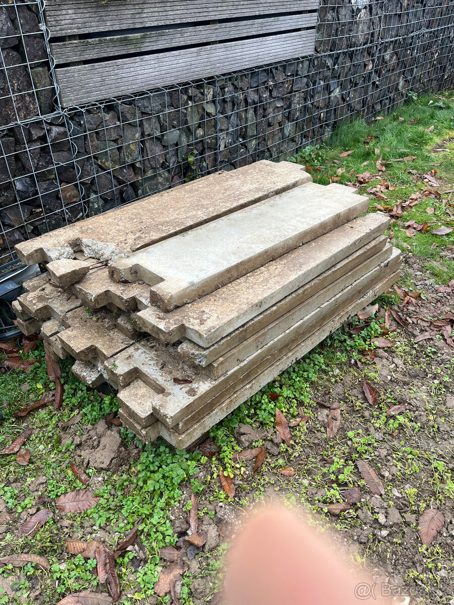 Vodomerná šachta - betonové panely