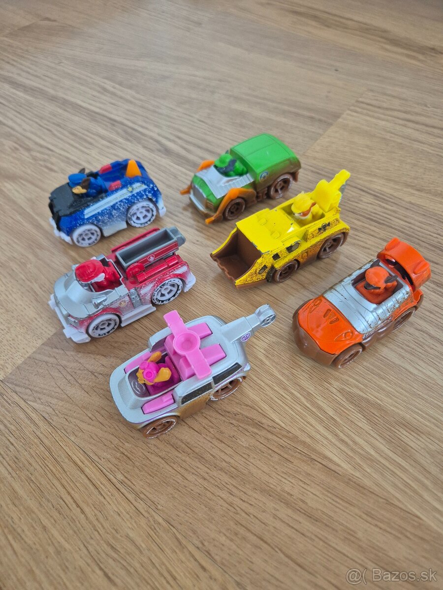 Paw patrol kovove auticka