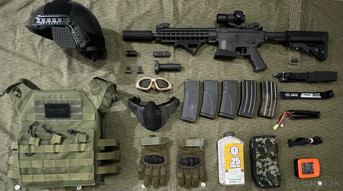 Kompletná airsoft výbava