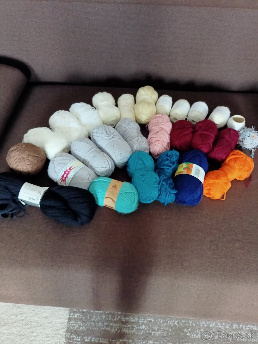 Vlna na pletenie + ihlice