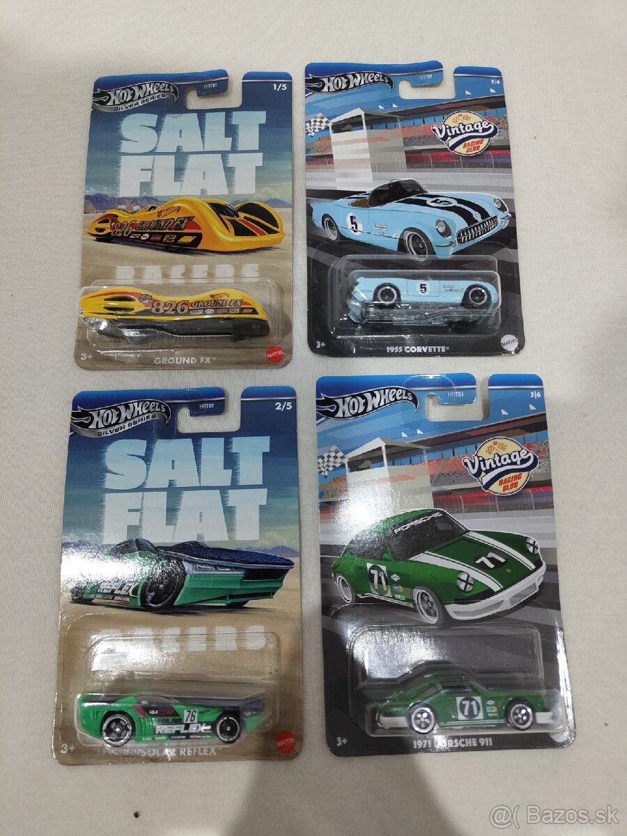 Hot Wheels SALT FLAT a VINTAGE Kolekcia