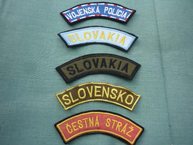 našivky vojenské