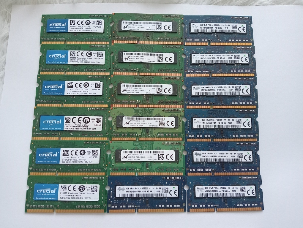 predám ram (pamäte) pre notebooky 4gb DDR3L 1,35V