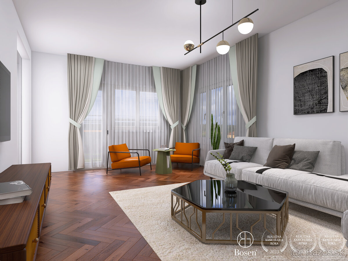 BOSEN | Zvýhodnená cena, 3izbový byt s veľkou loggiou, 110m2