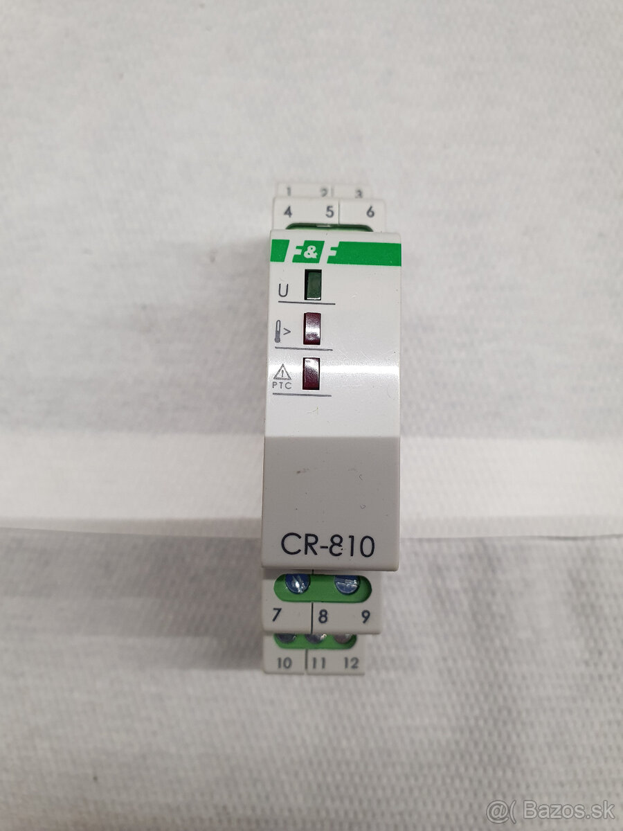 Termistorové relé CR-810, 230 V AC alebo 24 V AC/DC, 16 A