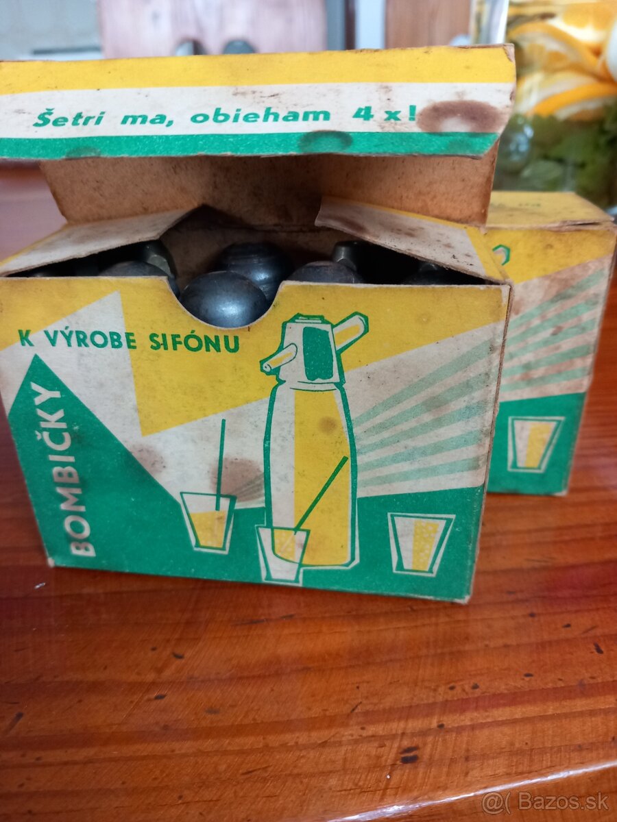 Bombičky do sifónu