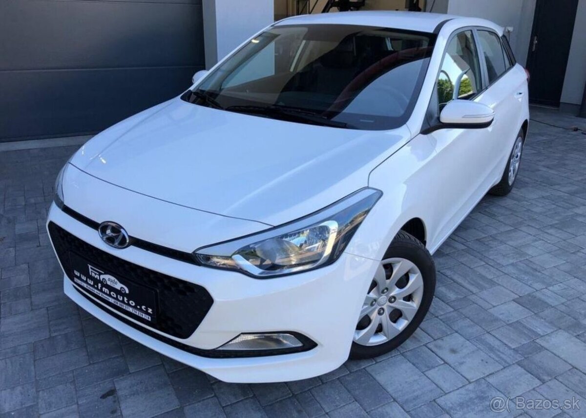 Hyundai i20 1.2 SERVISNÍ KNIHA benzín manuál 62 kw