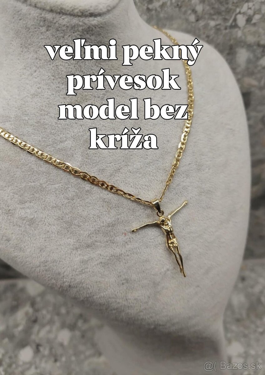 Zlatý krížik zaujímavé prevedenie- kto obľubuje.